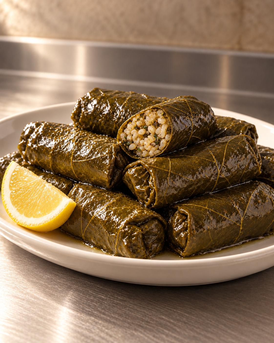 Dolmades (Stuffed Grape Leaves)